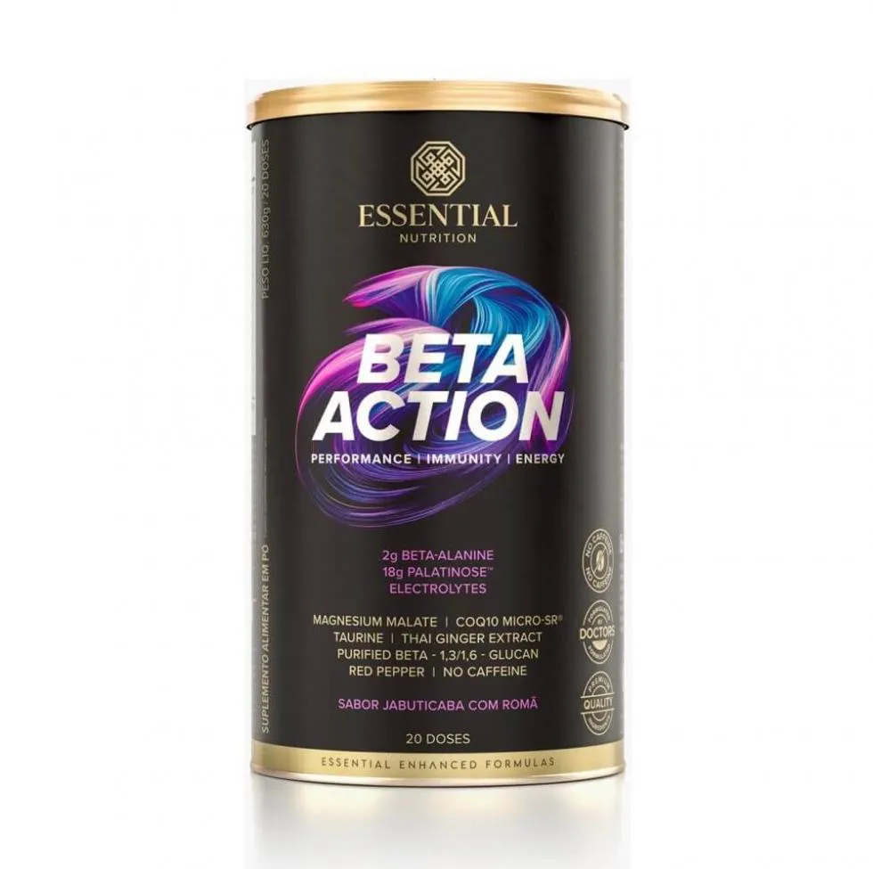 Beta Action Lata (630g) – Sabor: Jabuticaba com Romã