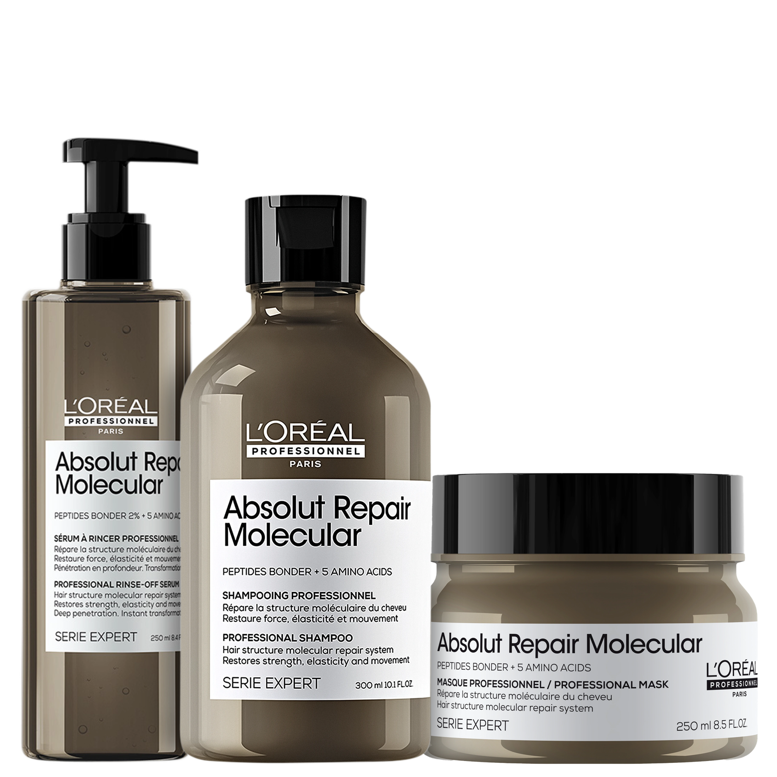 Kit L’Oréal Professionnel Absolut Repair Molecular (3 Produtos)
