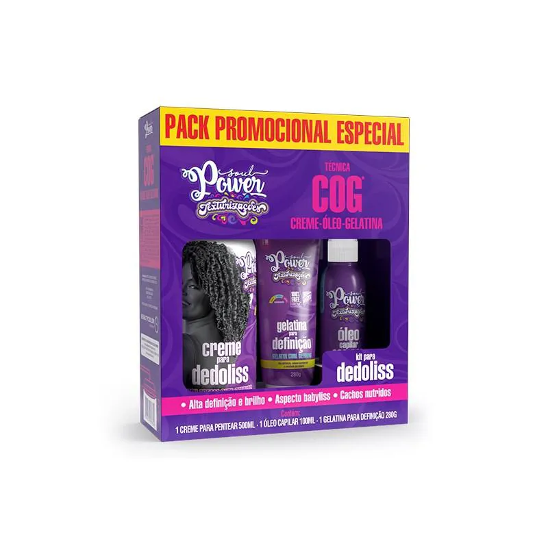Kit Técnica Loc Dedoliss – Soul Power