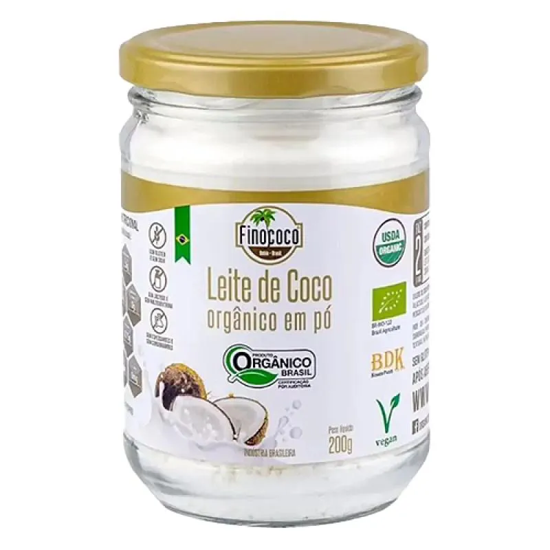 Leite de Coco em Pó Orgânico Finococo 200g