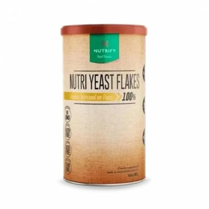 Levedura Nutricional Nutrify Nutri Yeast Flakes 300g