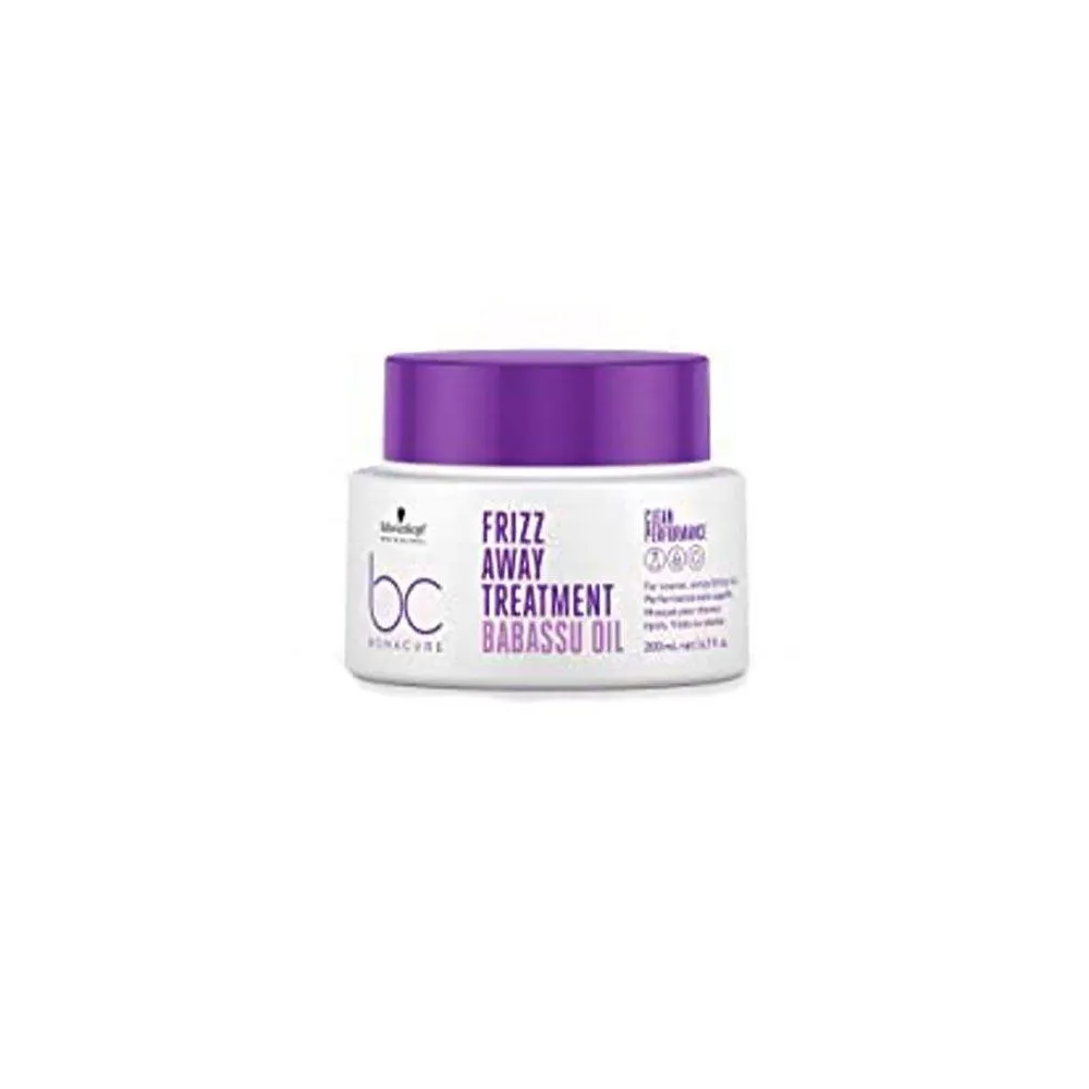 Máscara Schwarzkopf Bc Frizz Away Babassu Oil – 200ML