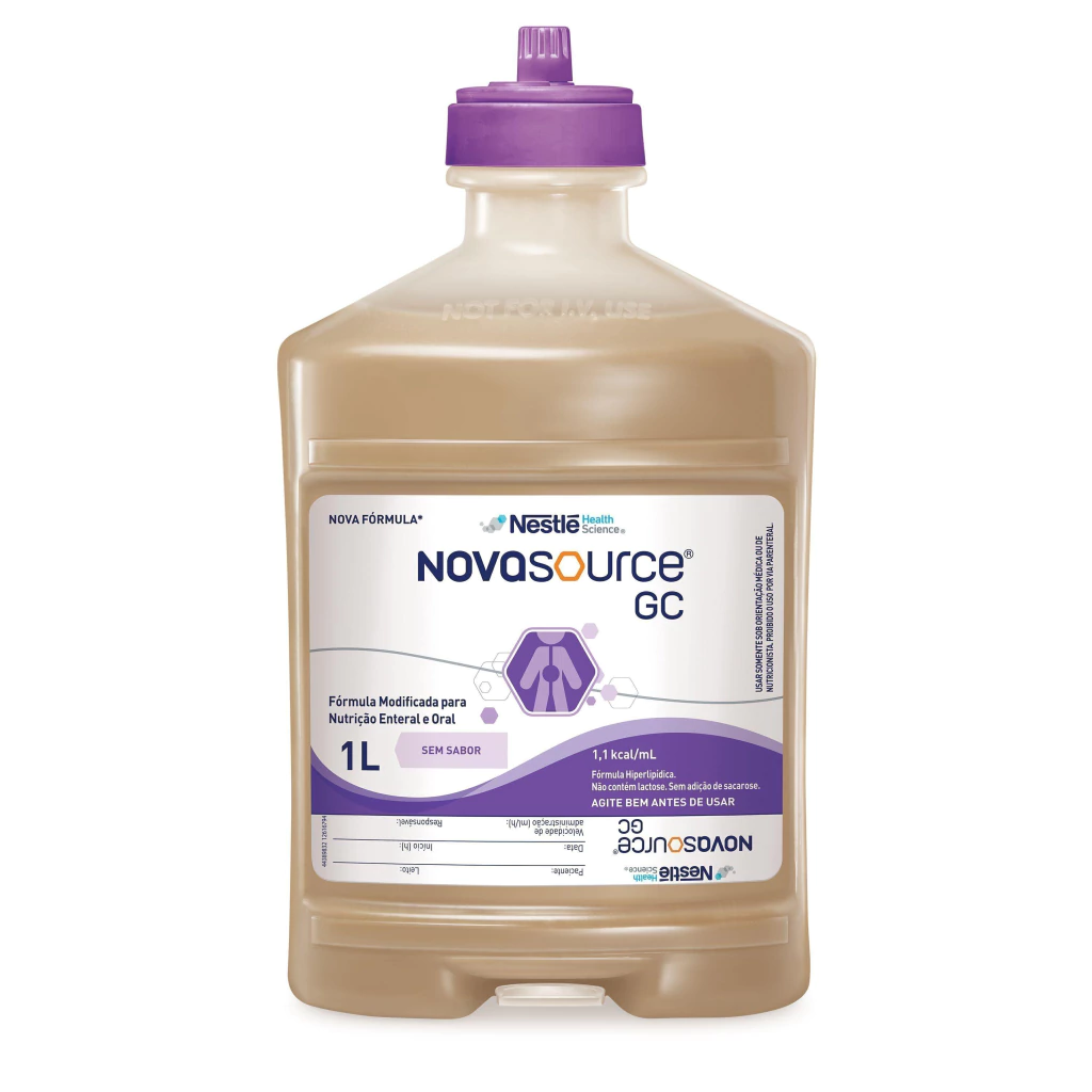 Nutrição Enteral E Oral Novasource Gc Sem Sabor 1L S/F