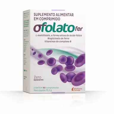 Polivitaminico Ofolato Fer – 90 Comprimidos