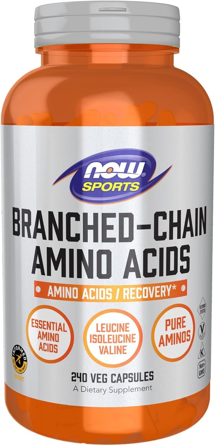 BCAA 800MG (240 caps) – Now Sports