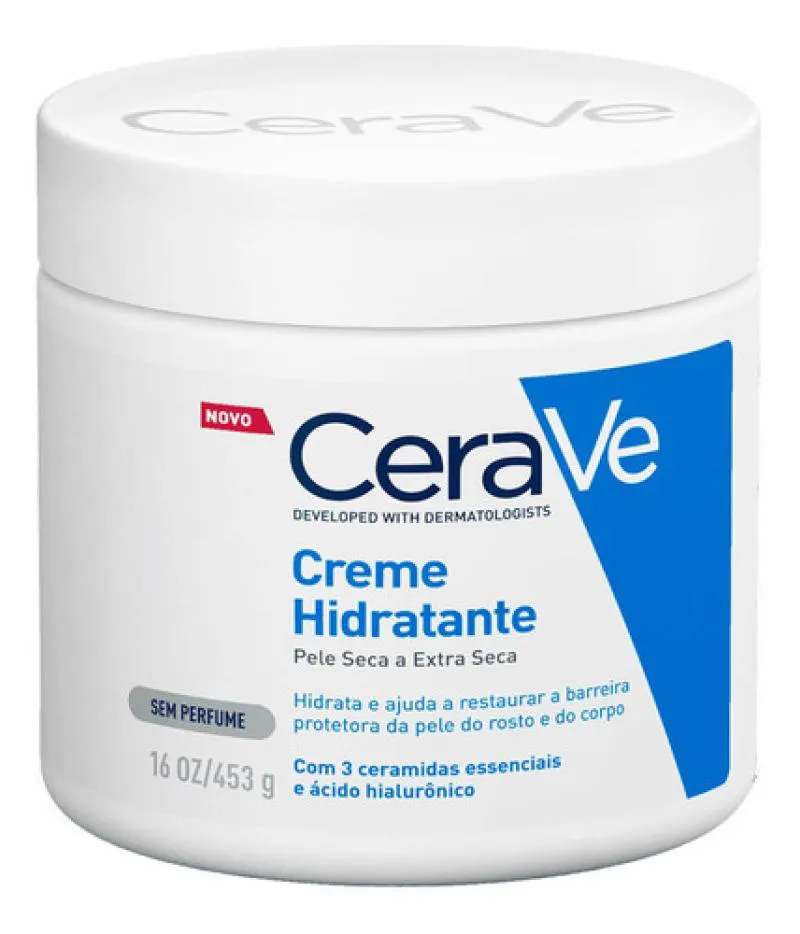 Creme Hidratante CeraVe Pele Seca e Extrasseca 454g