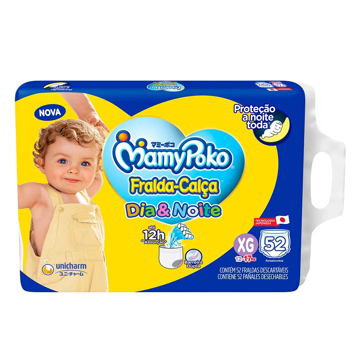 Fralda Calça MamyPoko Super Seca M 58 Unidades