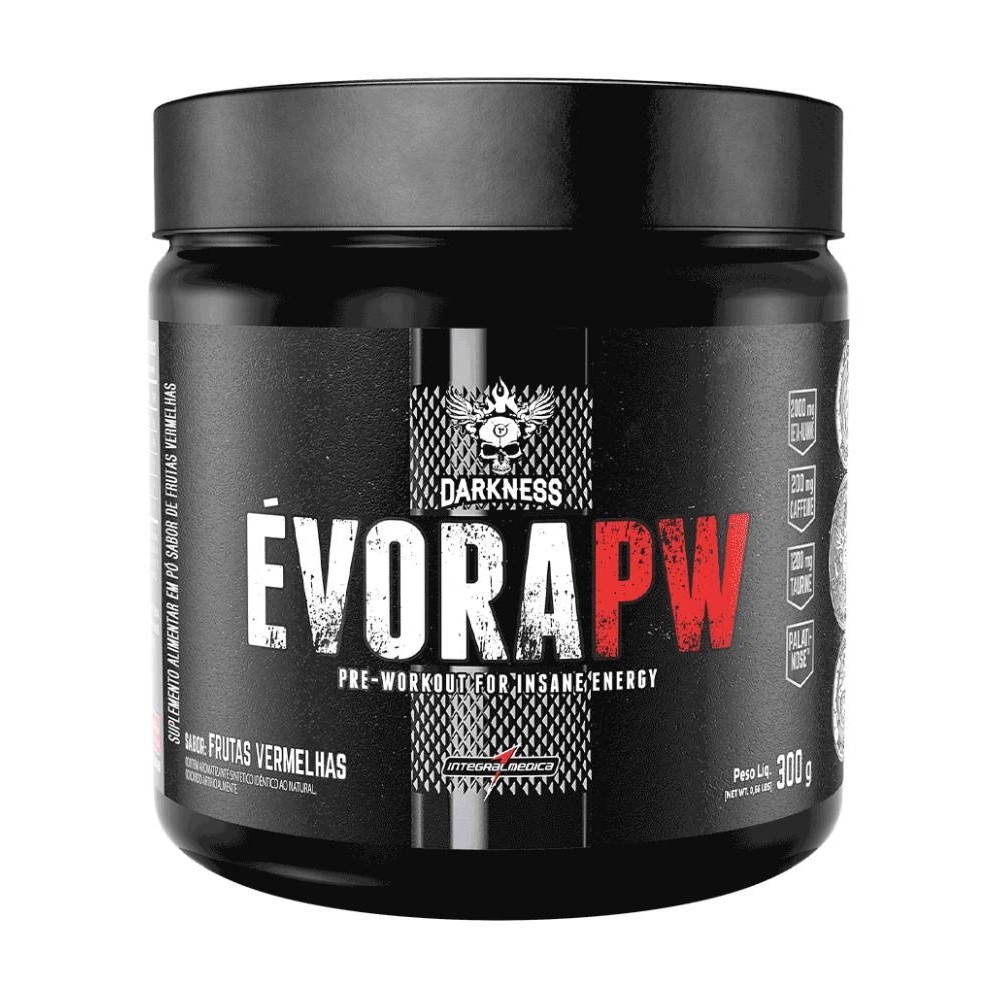 Pre Treino Evora pw – 300 g – Darkness – Integralmedica