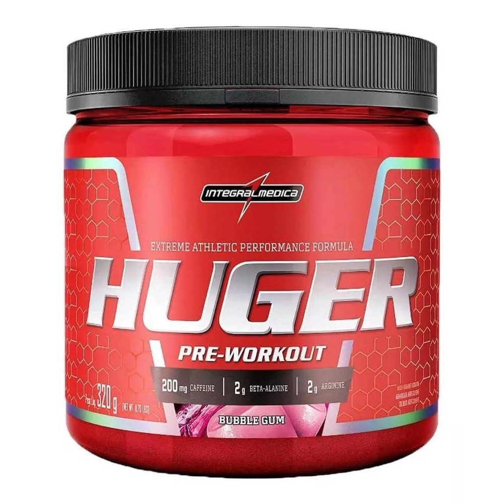 Pré-Treino Huger 320G Bubble Gum – Integralmedica