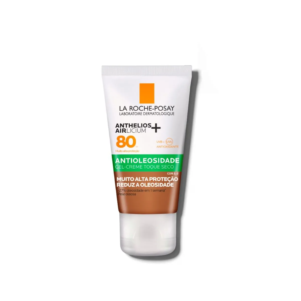 Protetor Solar Facial La Roche-Posay Anthelios Airlicium+ FPS 80 Cor 5.0 40g