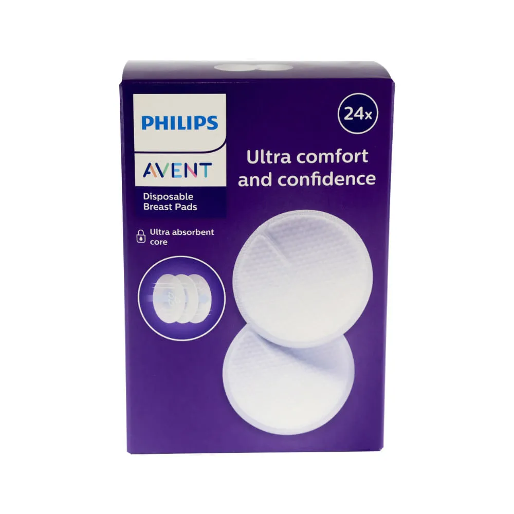 Absorvente Avent Para Seios Com 24 Ultra Comfort