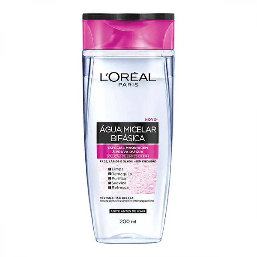Água Micelar Loréal Bifásica 200ml