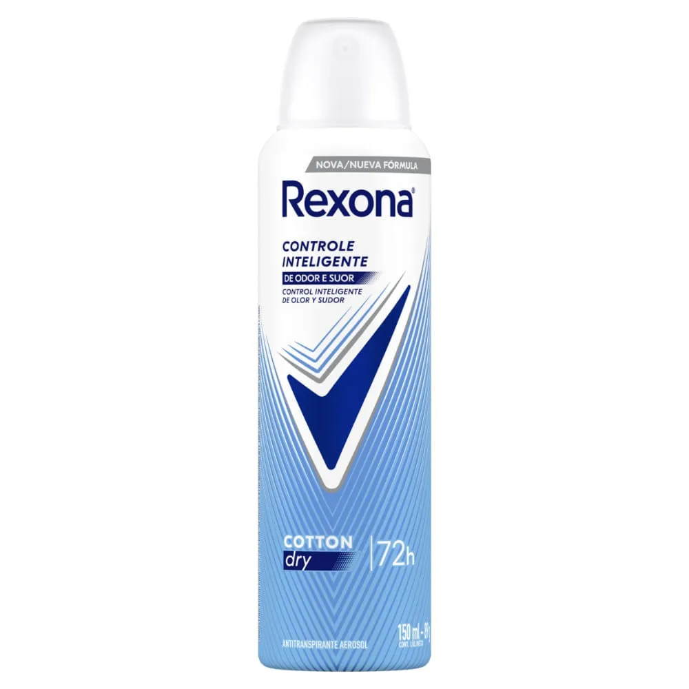 Antitranspirante Aerossol Rexona Cotton Dry 150ml