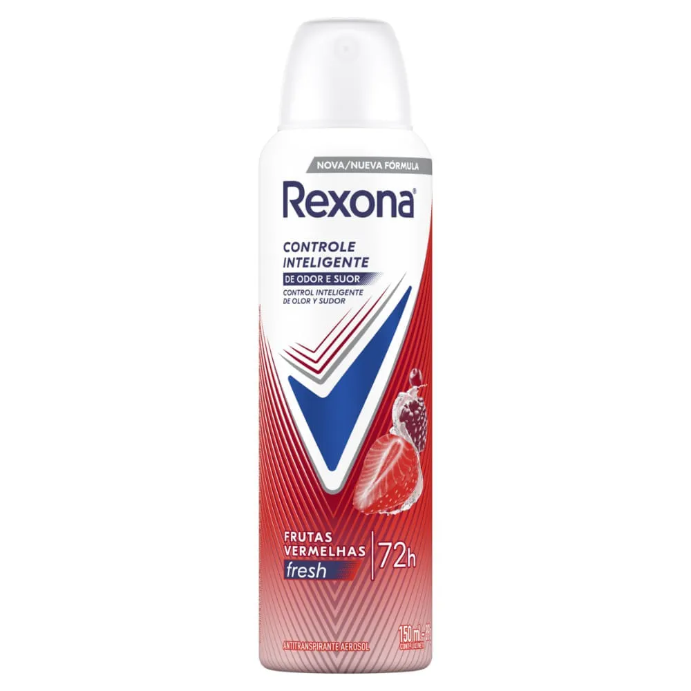 Antitranspirante Aerossol Rexona Frutas Vermelhas Fresh 150ml