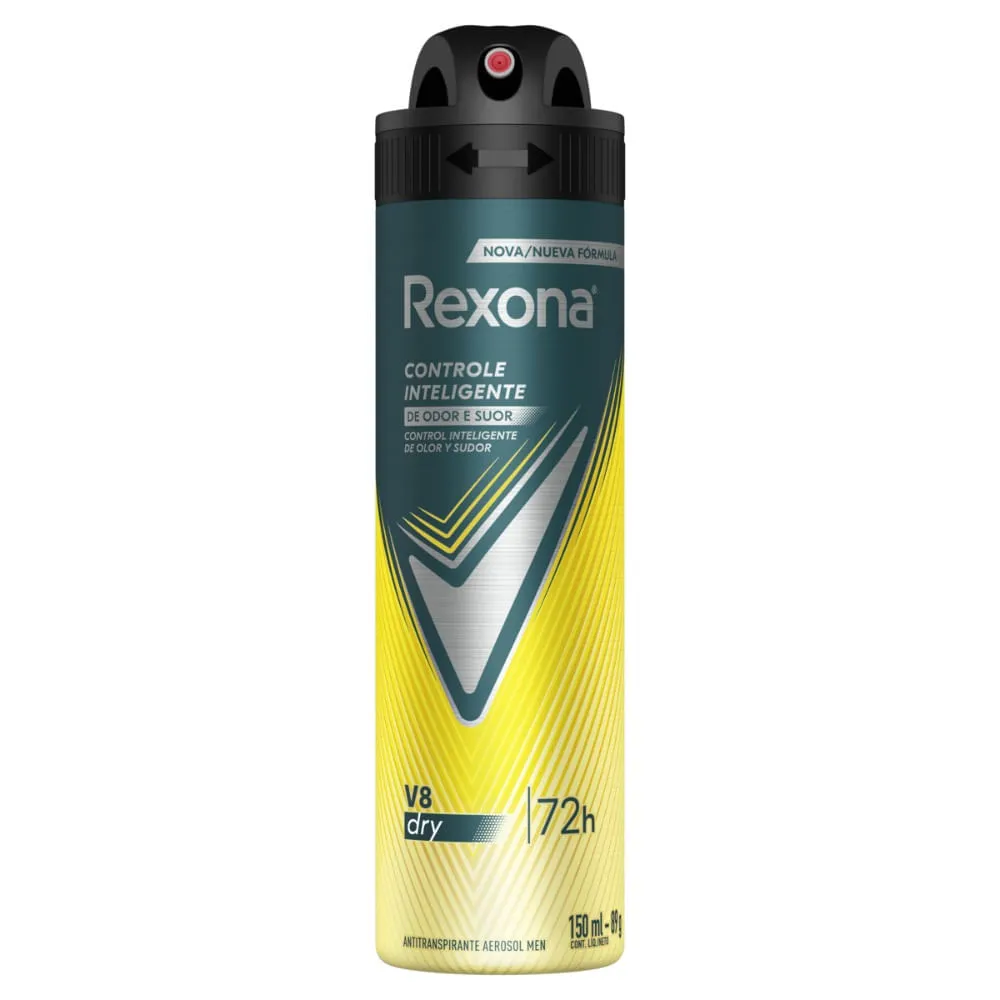 Antitranspirante Aerossol Rexona Men V8 Dry 150ml