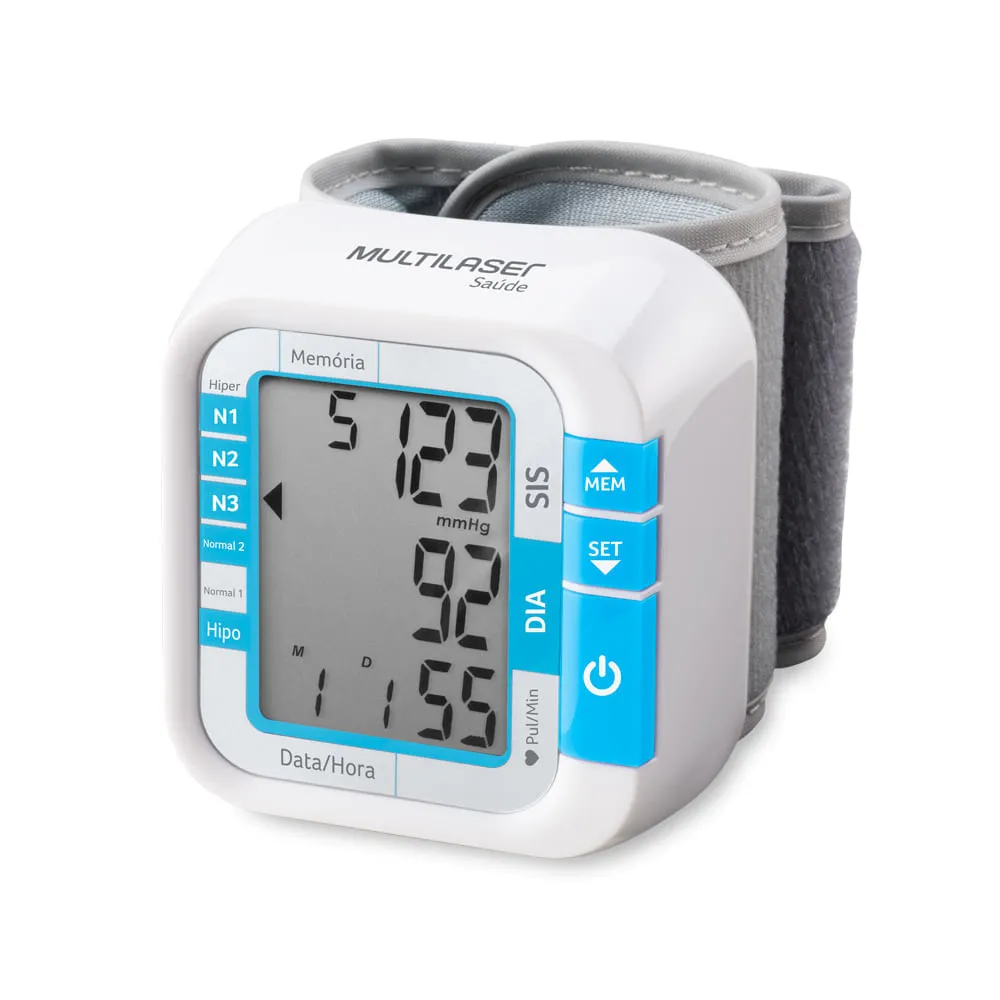 Aparelho Multilaser Pressao Digital Pulso Hc20