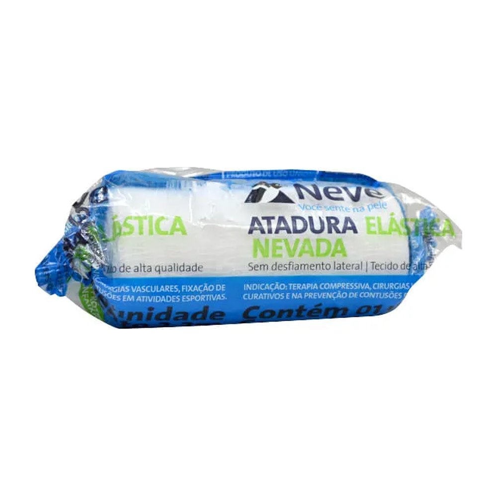 Atadura Neve Elástica Branca 12cmx2,2m