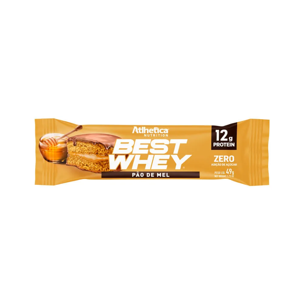 Barra Best Whey 49gr Pao De Mel