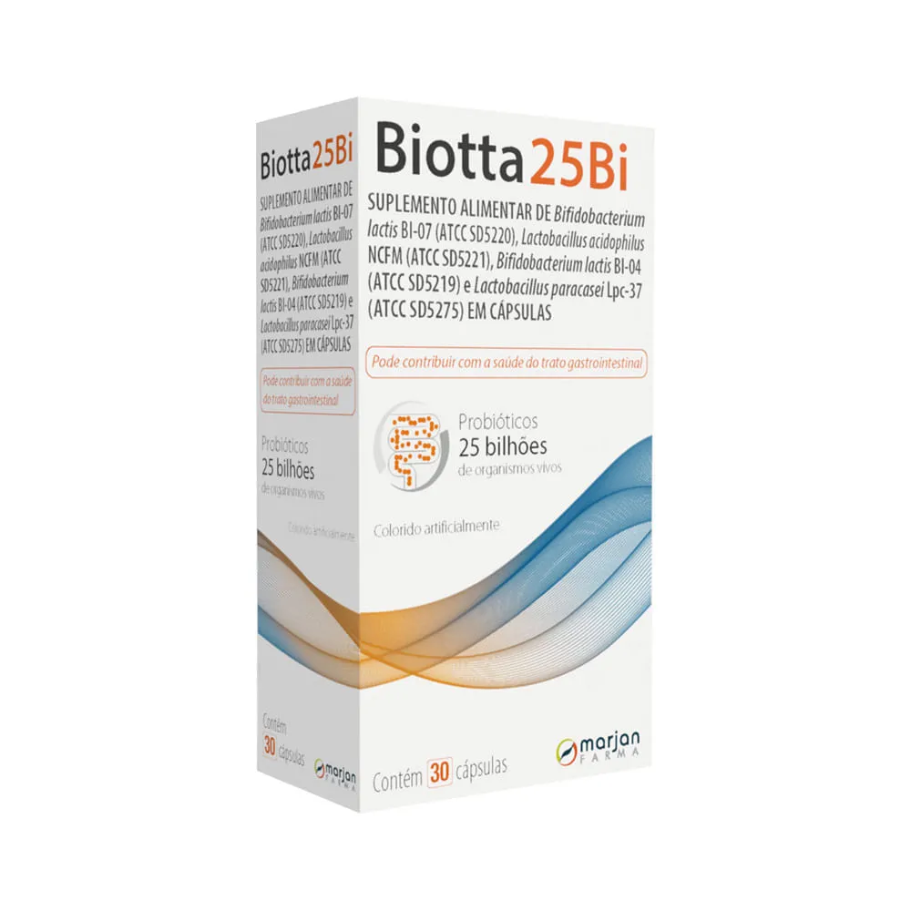 Biotta 25bi Com 30 Capsulas