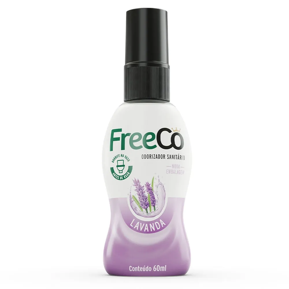 Bloqueador De Odores Sanitarios Freeco 60ml Lavanda