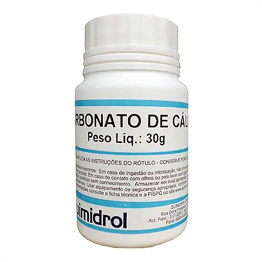 Carbonato Calcio Quimidrol 30g