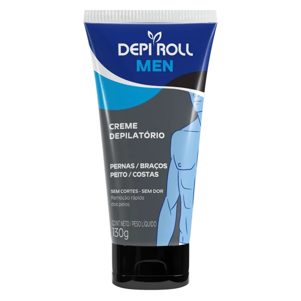 Creme Depilatório Depi Roll Corporal Men 130g