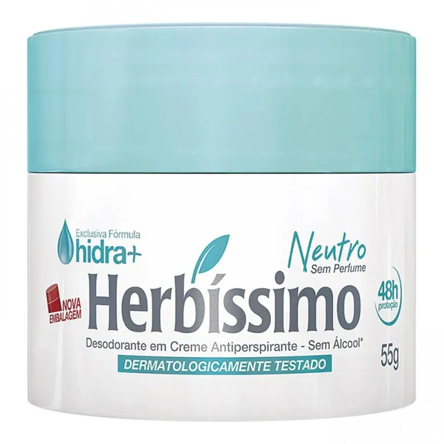 Creme Desodorante Herbíssimo Neutro 55g