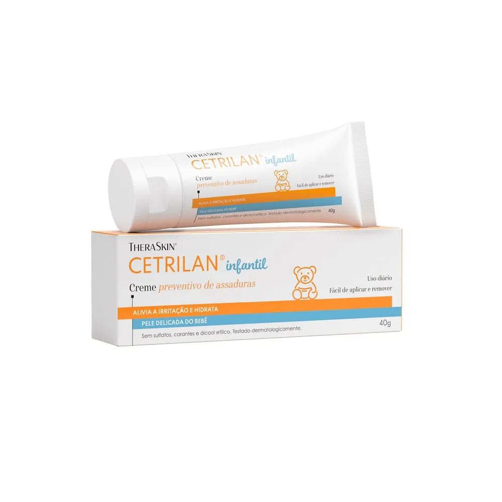 Creme Para Assaduras Cetrilan 40g