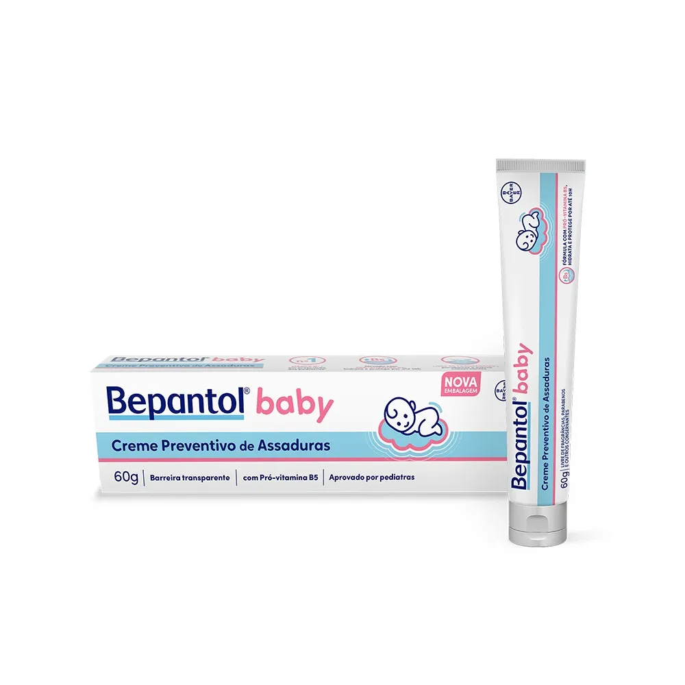 Creme Preventivo De Assaduras Para Bebês Bepantol Baby 60g