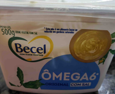 Creme Vegetal Becel Ômega 6
