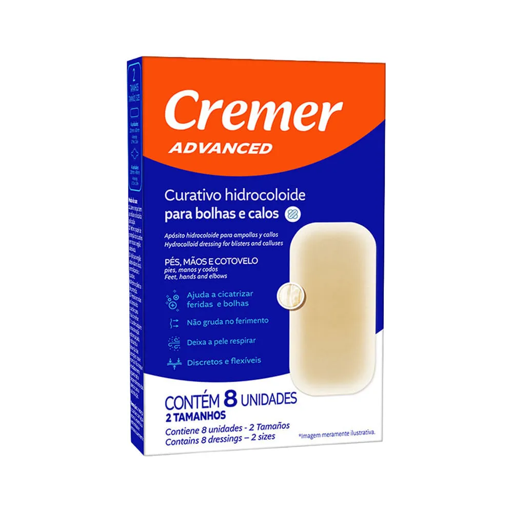 Curativo Para Bolhas E Calos Cremer Advanced 8 Unidades