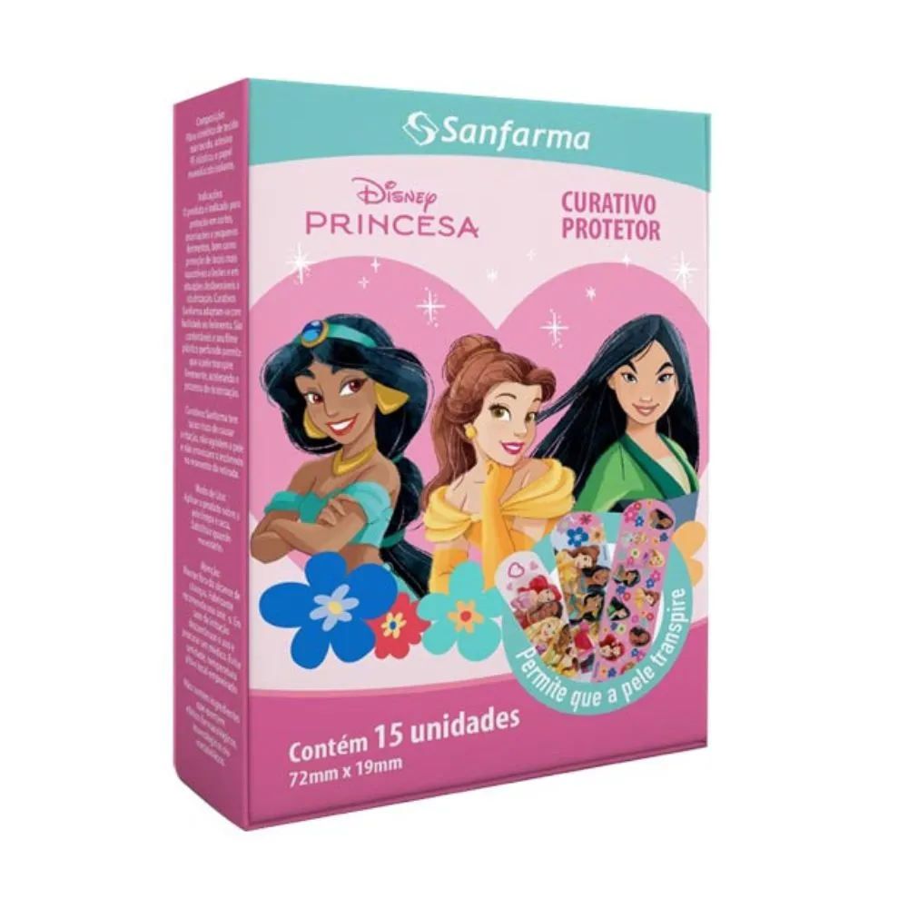 Curativo Sanfarma Princesa 15 Unidades