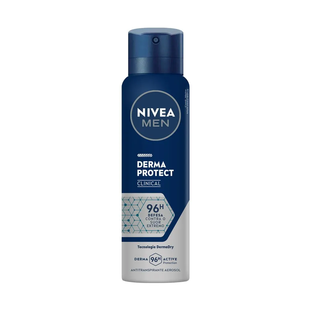 Desodorante Antitranspirante Aerossol Nivea Men Clinical Derma Protect 150ml