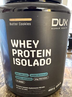 DUX Human Health Whey Protein Isolado Sabor Bitter Cookies