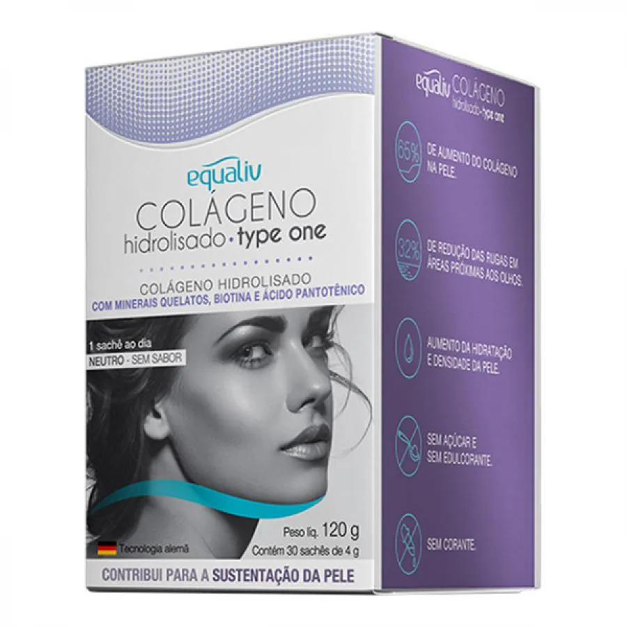Equaliv Colageno Com 30 Saches Type One