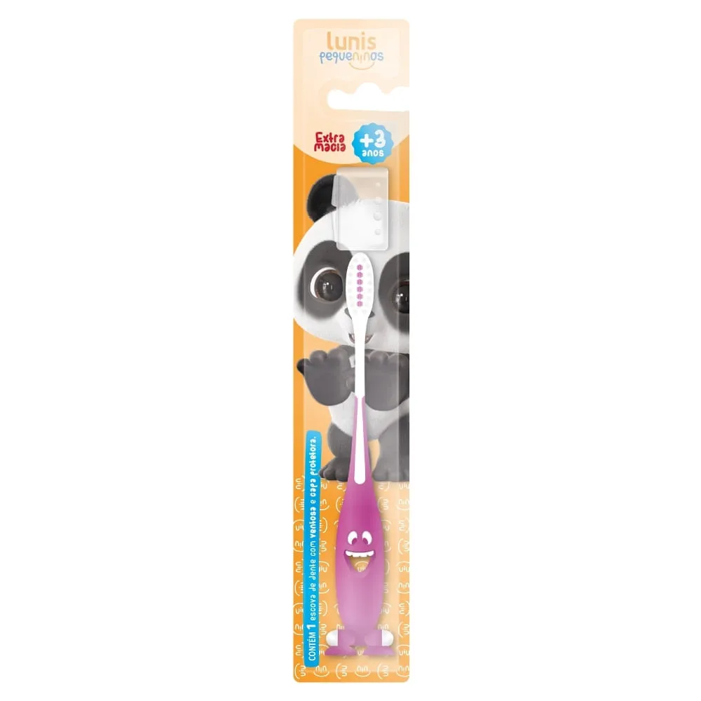 Escova De Dente Lunis Pequeninos Extra Macia 1 Unidade