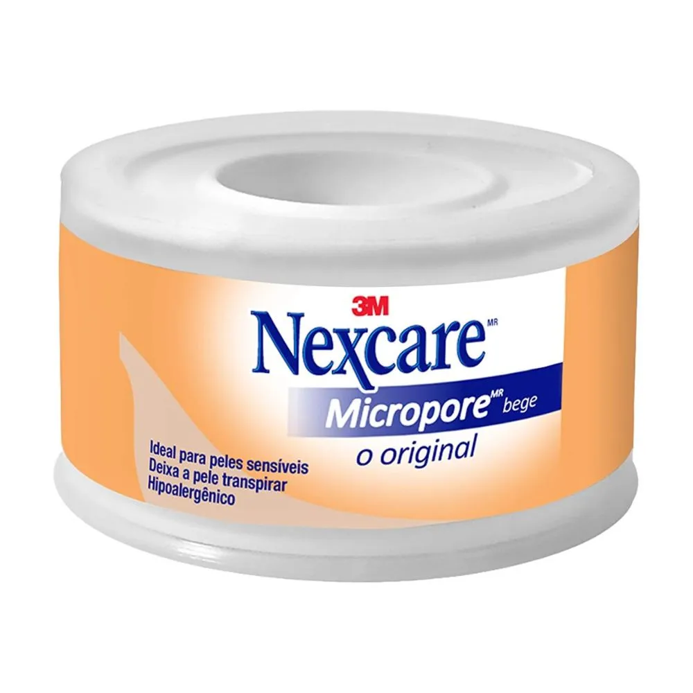 Fita Micropore 3m Nexcare Bege 25mmx4,5m