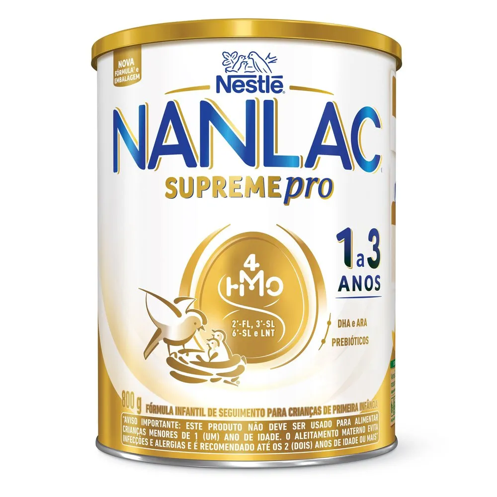 Fórmula Infantil Nanlac Supreme Pro 1-3 Anos 800g