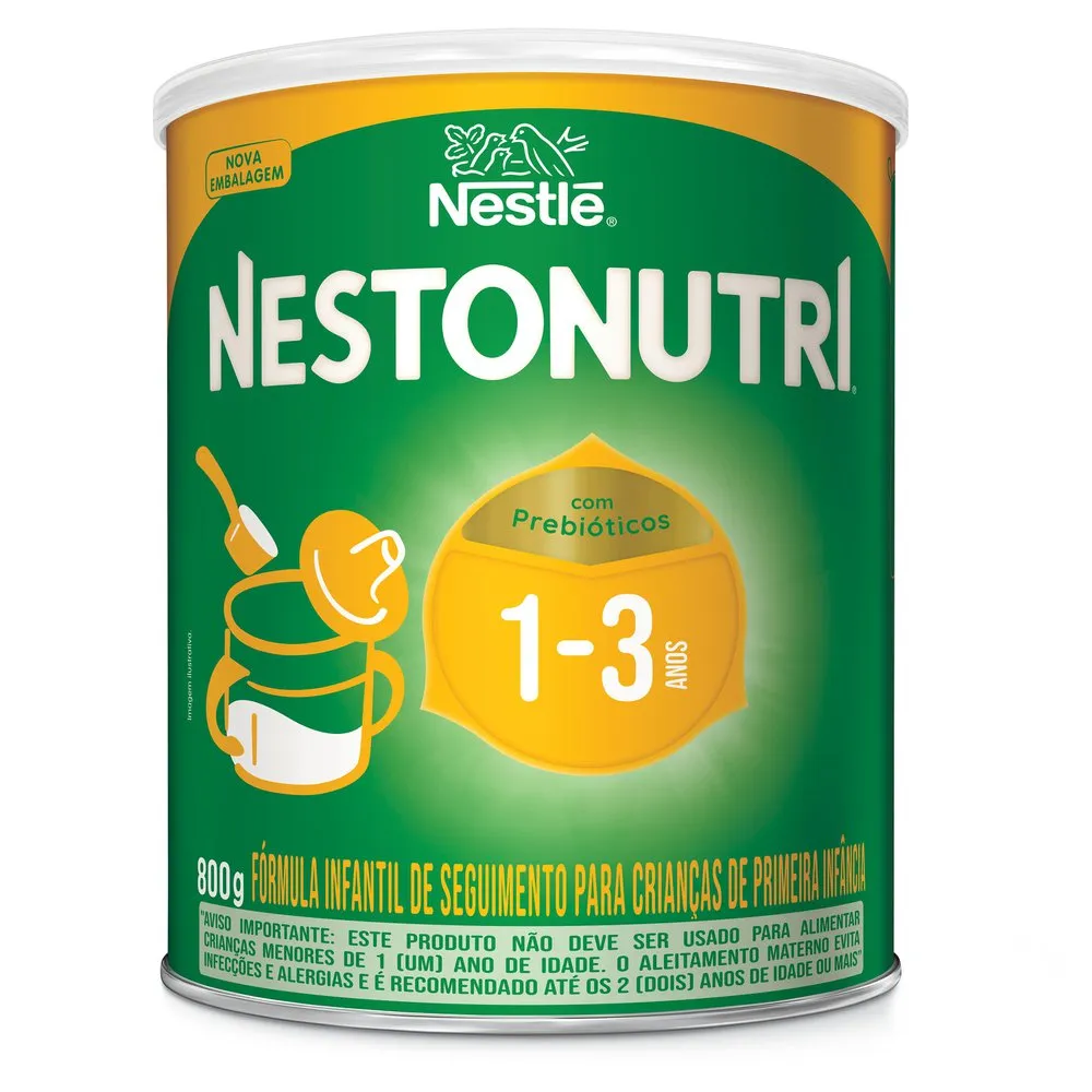 Fórmula Infantil Nestonutri 1 A 3 Anos Lata 800g