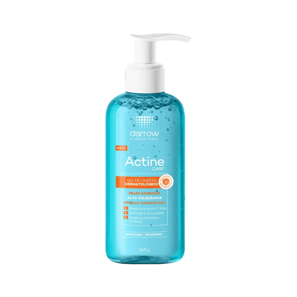 Gel De Limpeza Actine Care Pele Oleosa E Acneica 140gr