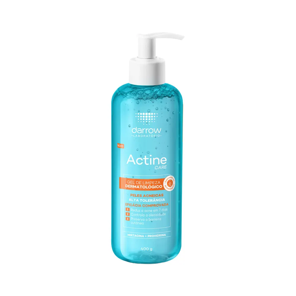 Gel De Limpeza Actine Care Pele Oleosa E Acneica 400gr