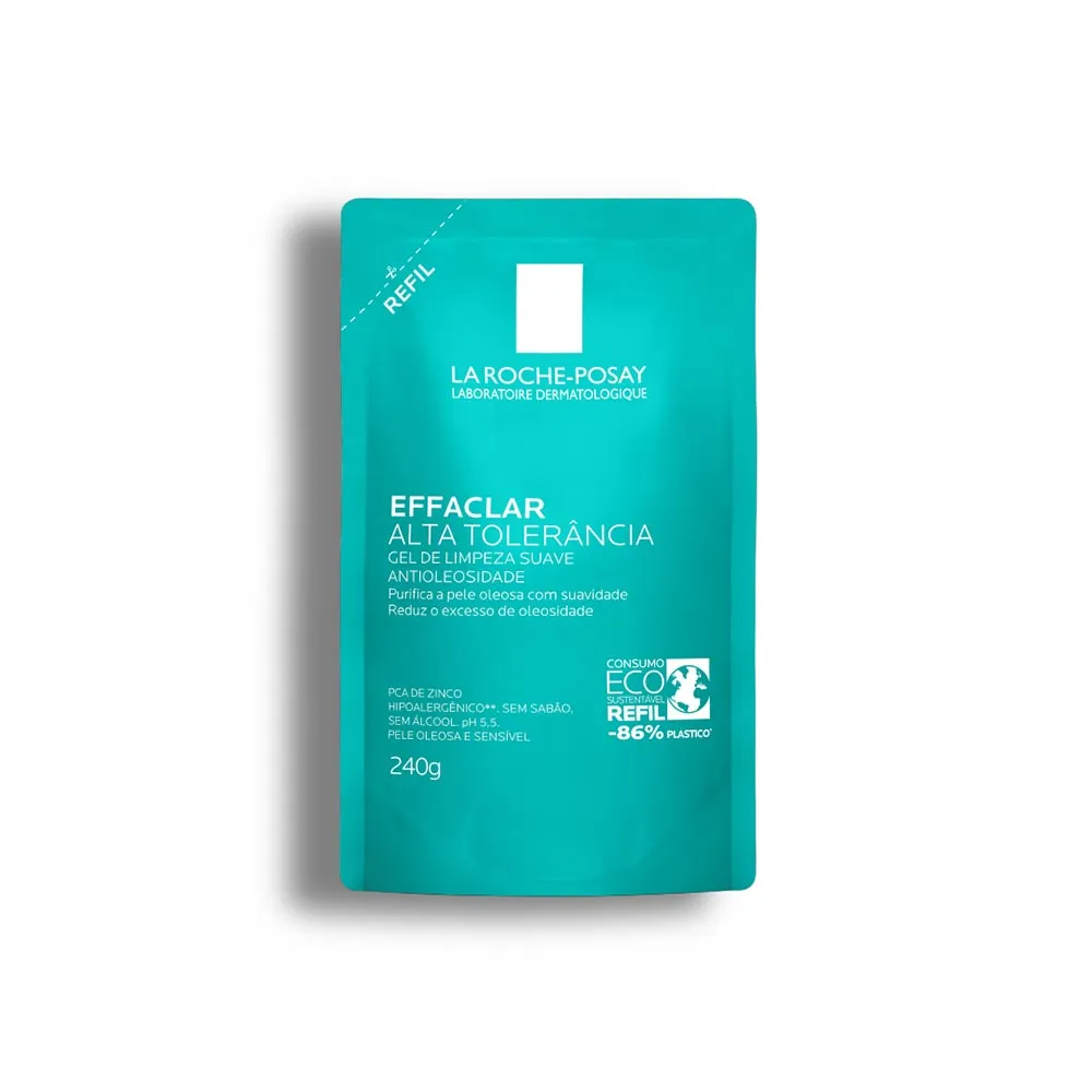 Gel De Limpeza Facial La Roche-posay Effaclar Alta Tolerância Pele Oleosa 240g refil