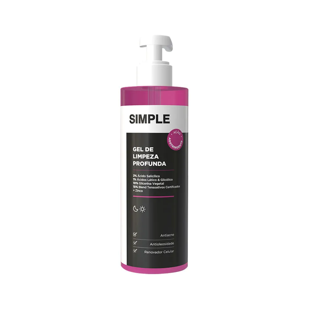 Gel Para Limpeza Simple Profunda 350gr