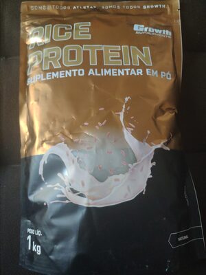 Growth Supplements Rice Protein - Proteína de Arroz (Suplemento Alimentar em Pó)