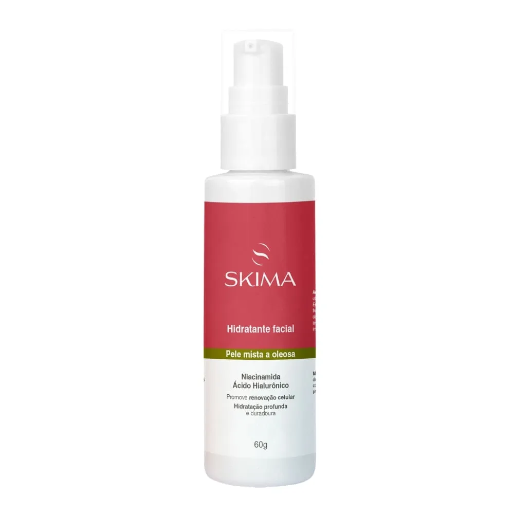 Hidratante Facial Skima Pele Mista A Oleosa 60g