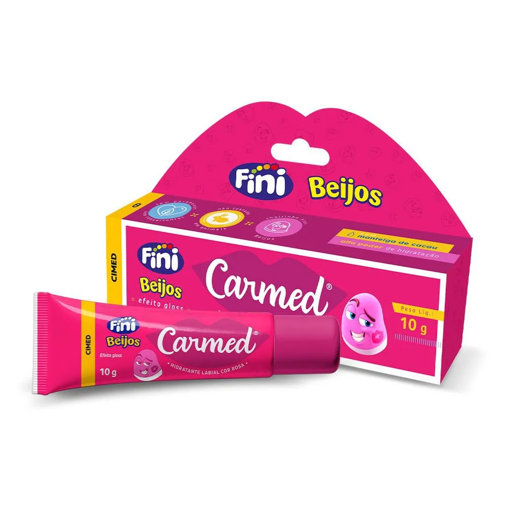 Hidratante Labial Carmed Fini Beijos 10g