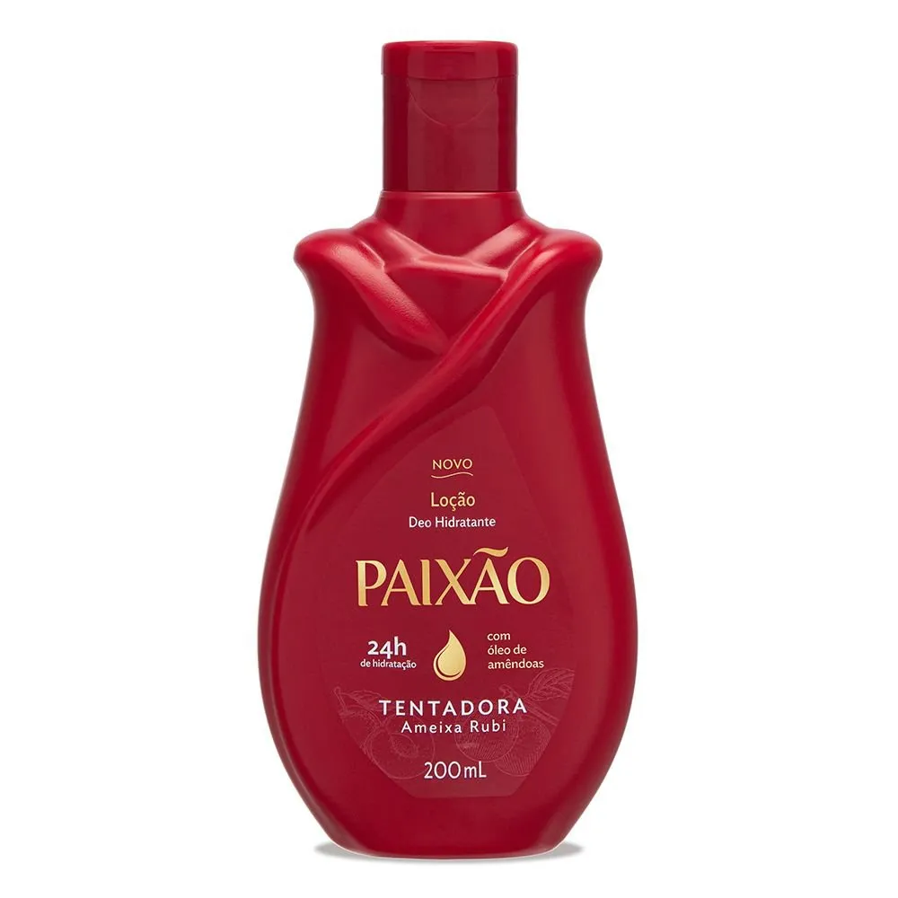 Loção Deo Hidratante Paixão Tentadora Ameixa Rubi 200ml