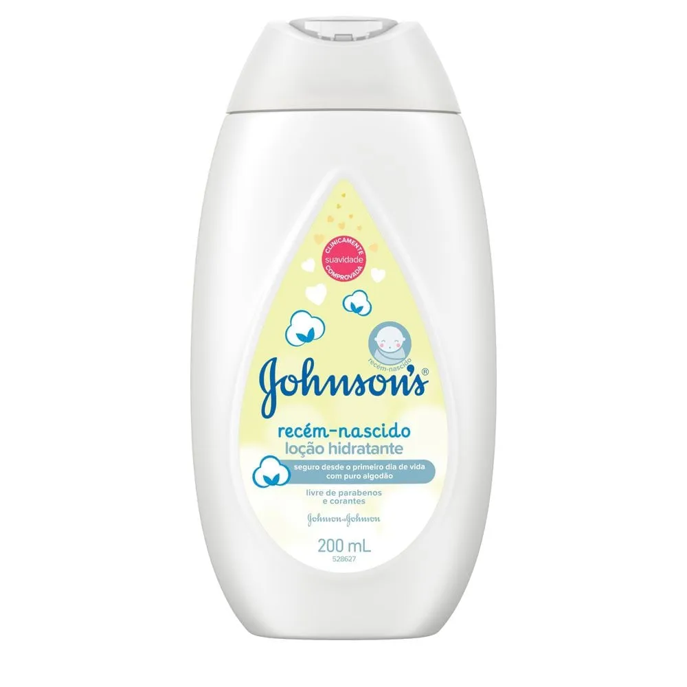 Loção Hidratante Johnson's Recém-nascido 200ml