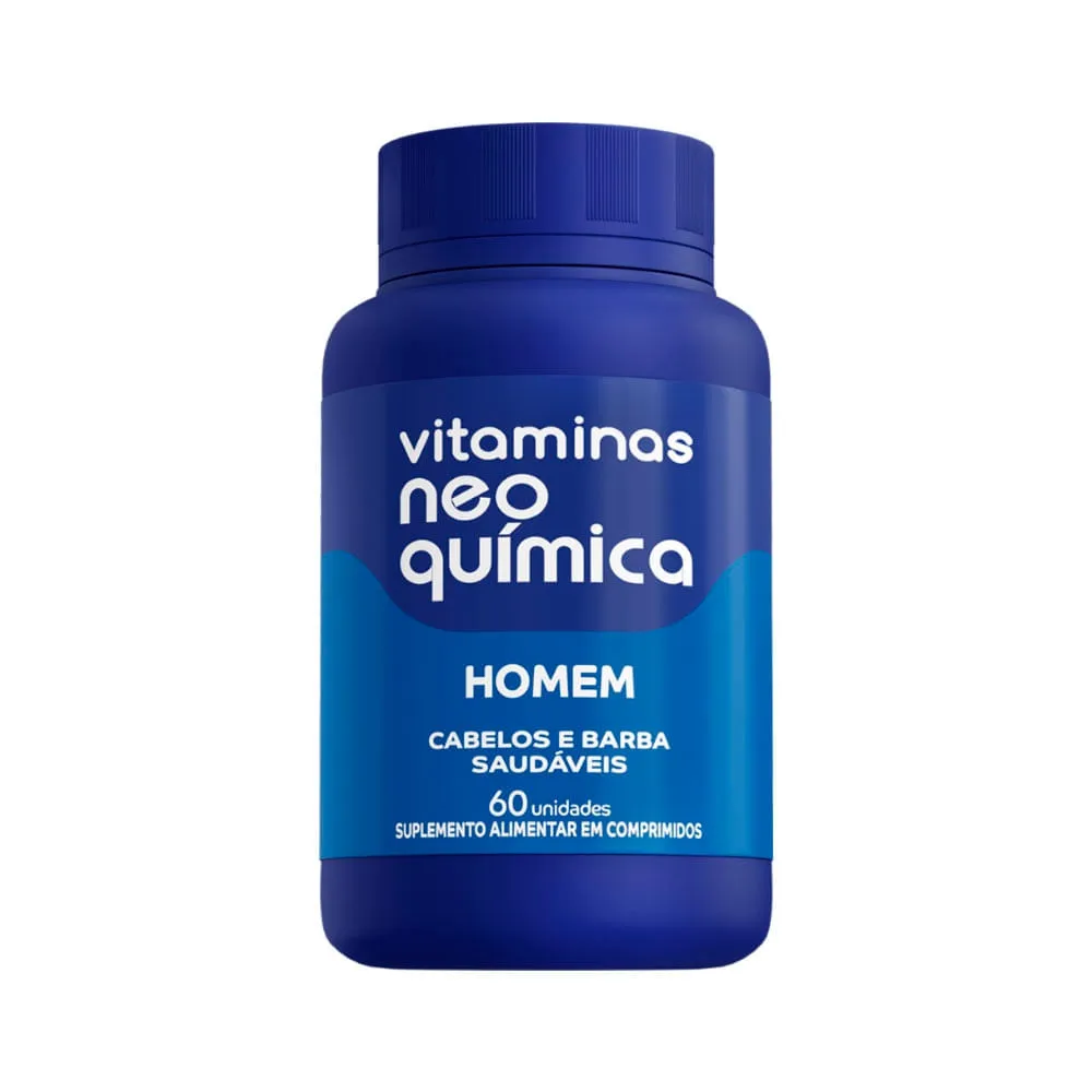 Multivitamínico Neo Química Homem 60 Comprimidos