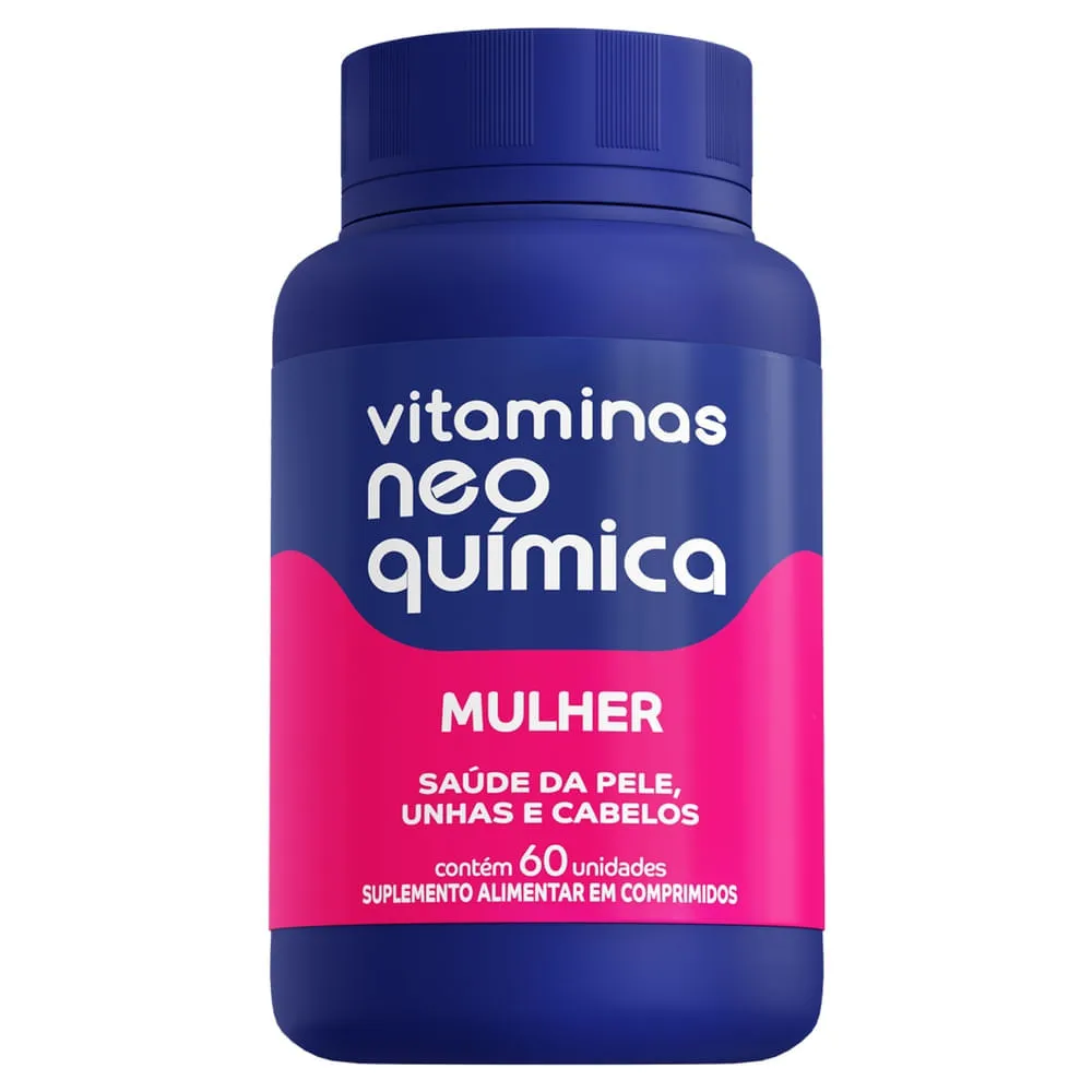 Multivitamínico Neo Química Vitaminas A-z Mulher 60 Comprimidos